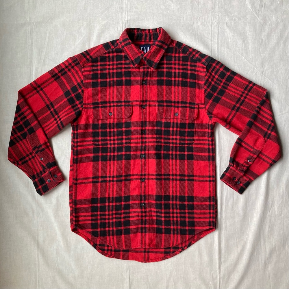 Vintage GAP Plaid Flannel Shirt
